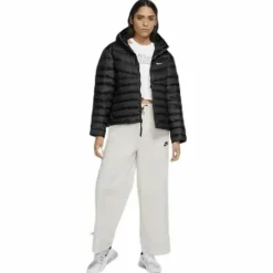 Nsw Wr Lt Wt Dwn Jkt White/Black
