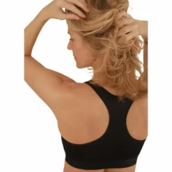 Nursing Sports Bra Black