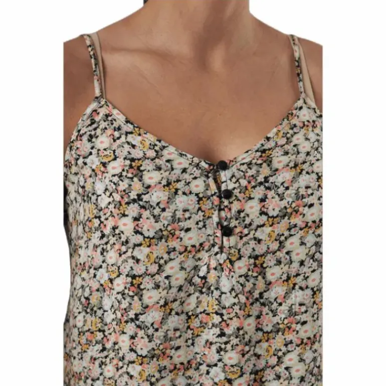 Nya Slip Top Black