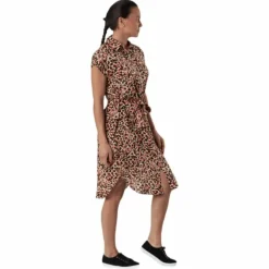 Nya Ss Shirt Dress Orange
