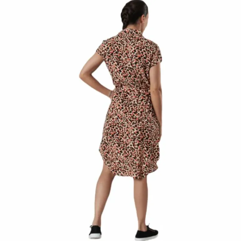 Nya Ss Shirt Dress Orange