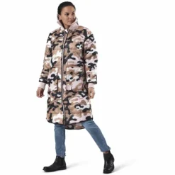 Nyre Parka Pink/Patterned