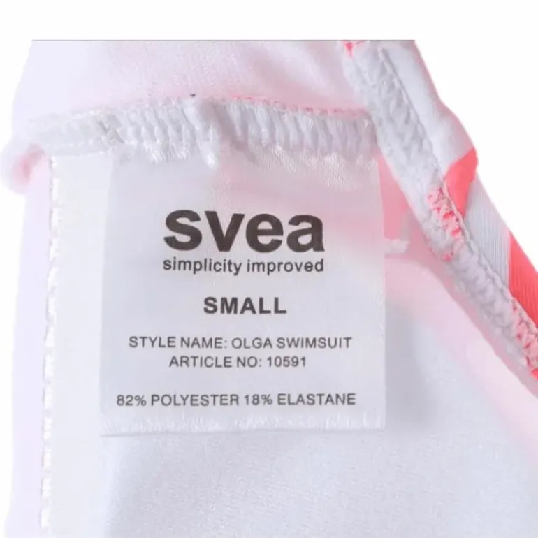 Olga Swimsuit Pink/White
