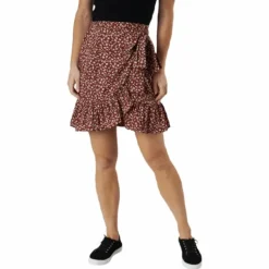 Olivia Wrap Skirt Wvn Beige