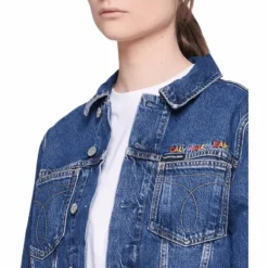 Omega Embroidered Trucker Gray