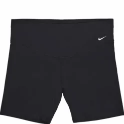 One Women's Mid-Rise 7" Bike Shorts (Plus Size) BLACK/WHITE