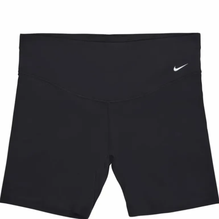 One Women's Mid-Rise 7" Bike Shorts (Plus Size) BLACK/WHITE