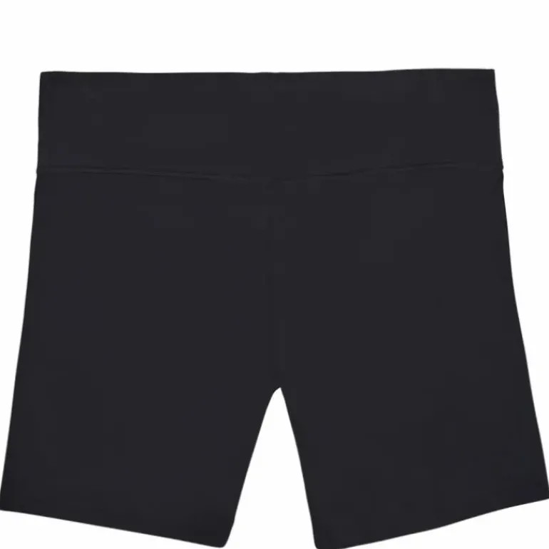 One Women's Mid-Rise 7" Bike Shorts (Plus Size) BLACK/WHITE