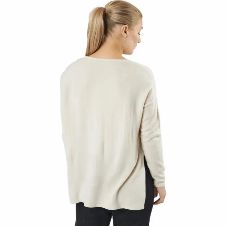 Onlamalia L/s V-neck Pullover Pumice Stone