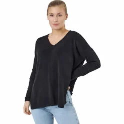 Onlamalia L/s V-neck Pullover Black
