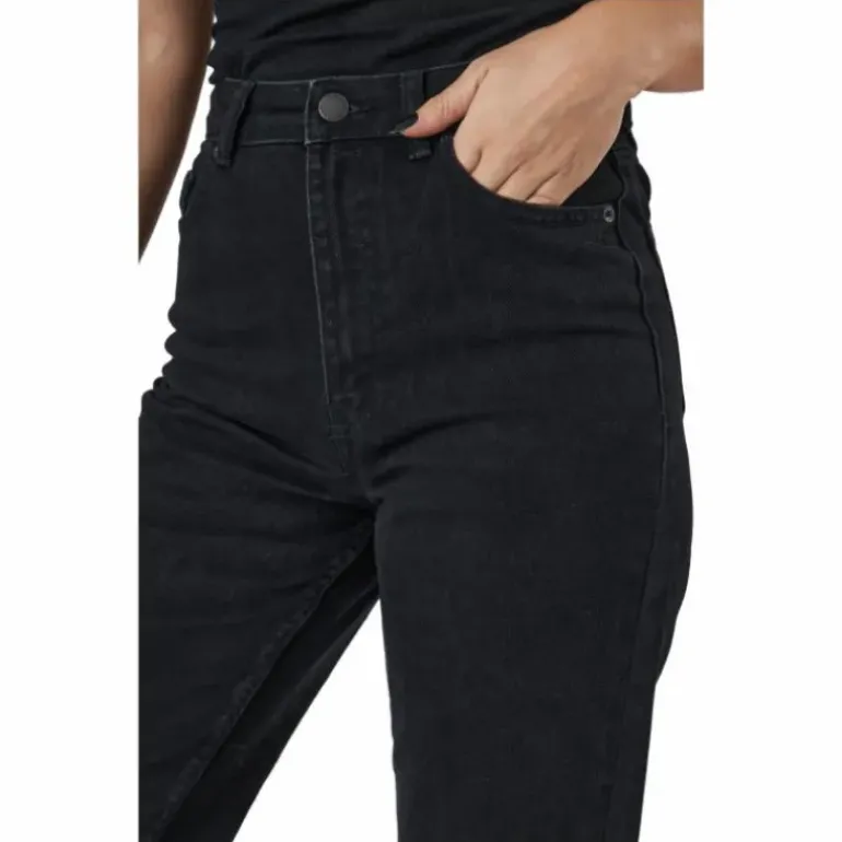 Onlcamille Life Ex Hw Wide Dnm Black Denim