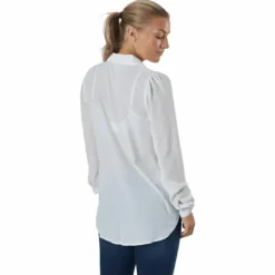 Onlcloudy Ls Shirt Wvn Cloud Dancer