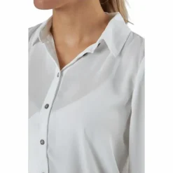 Onlcloudy Ls Shirt Wvn Cloud Dancer