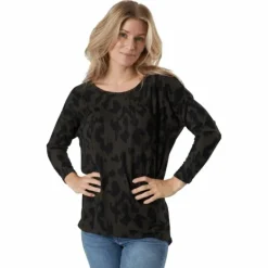 Onlelcos 4/5 Aop Top Jrs Noos Grape Leaf