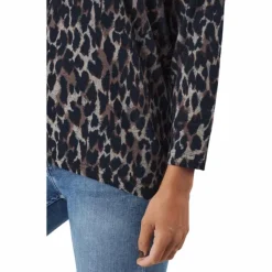 Onlelcos 4/5 Aop Top Jrs Noos Taupe Gray