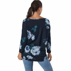 Onlelcos 4/5 Aop Top Jrs Noos Black