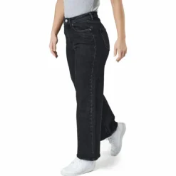 Onljuicy Hw Wide Leg Rea244 No Black Denim