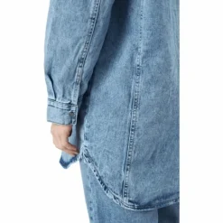 Onlkasia Ls Os Shirt Dnm Bj No Medium Blue Denim