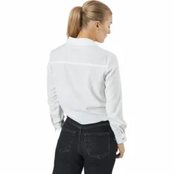 Onllecey Ls Knot Shirt Noos Cloud Dancer