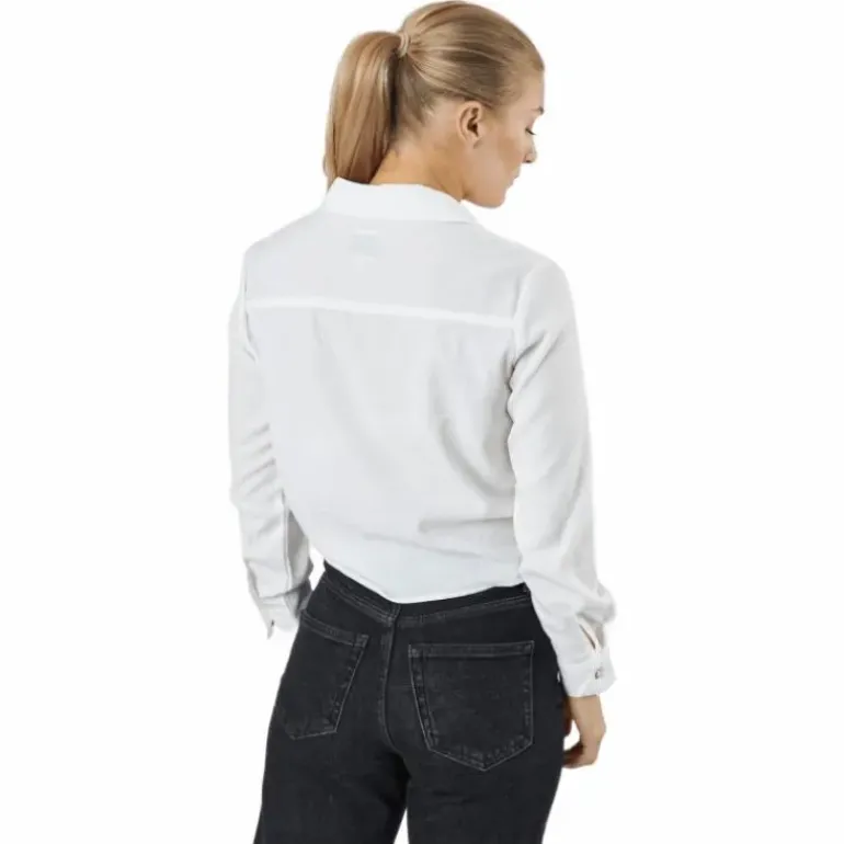Onllecey Ls Knot Shirt Noos Cloud Dancer