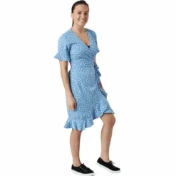 Onlolivia S/s Wrap Dress Wvn Allure
