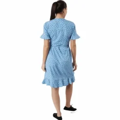 Onlolivia S/s Wrap Dress Wvn Allure