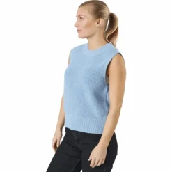 Onlparis Life Vest Knt Sky Blue
