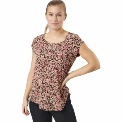 Onlvic Ss Aop Top Ptm Black