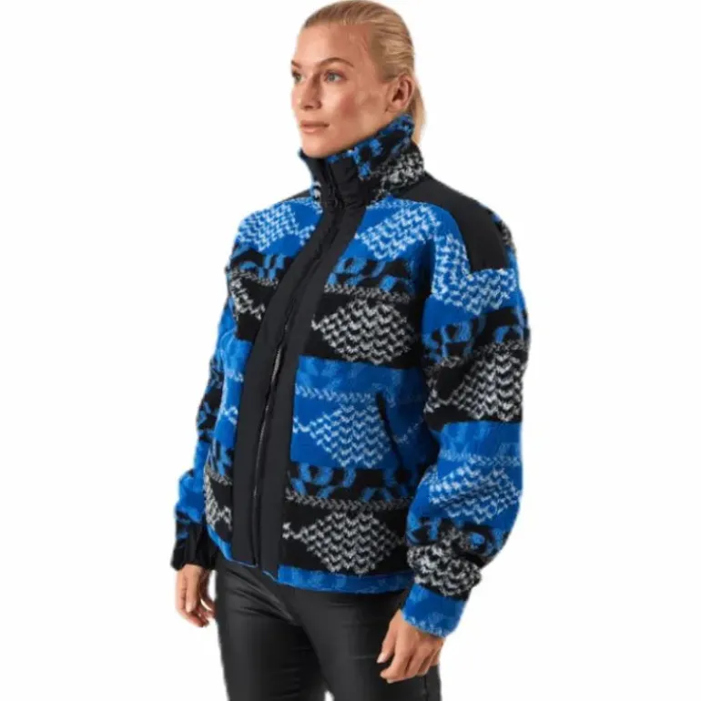 Original Pile Zip Jacket AW Patterned