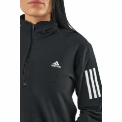 Otr 1/2 Zip W Black