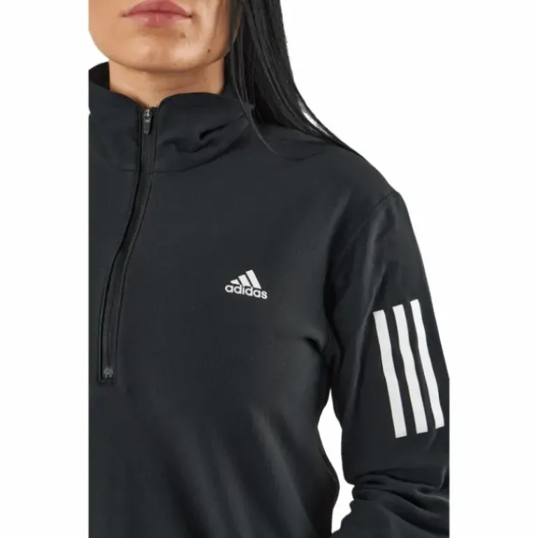 Otr 1/2 Zip W Black