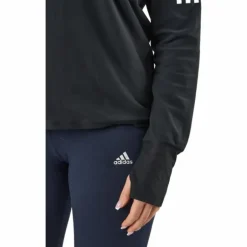 Otr 1/2 Zip W Black