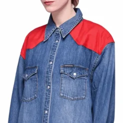 Oversized Foundation Shirt Blue