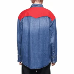 Oversized Foundation Shirt Blue