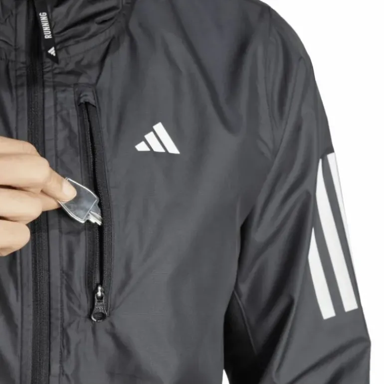 Own The Run Jacket Black