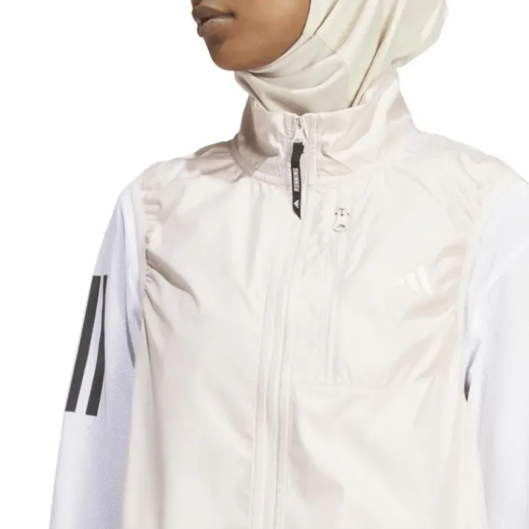 Own the Run Vest Putty Mauve