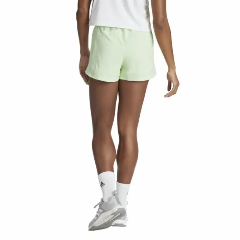 Pacer Training 3-Stripes Woven High-Rise Shorts Green