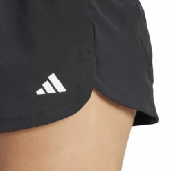 Pacer Woven Stretch Training Maternity Shorts Black / White