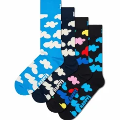 4-pack Cloudy Socks Gift Set Light Blue