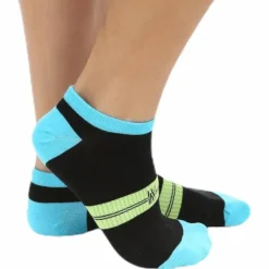 2-pack Lady Low-cut Blue/Grey