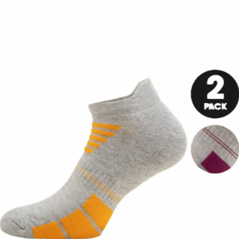 2-Pack Low-Cut Socks - Lucy Grey