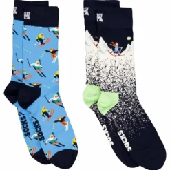 2-pack Skiing Chalet Gift Set Brown