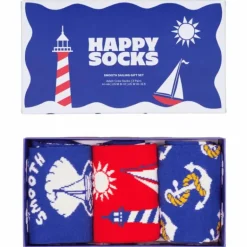 3-pack Smooth Sailing Socks Gi Blue