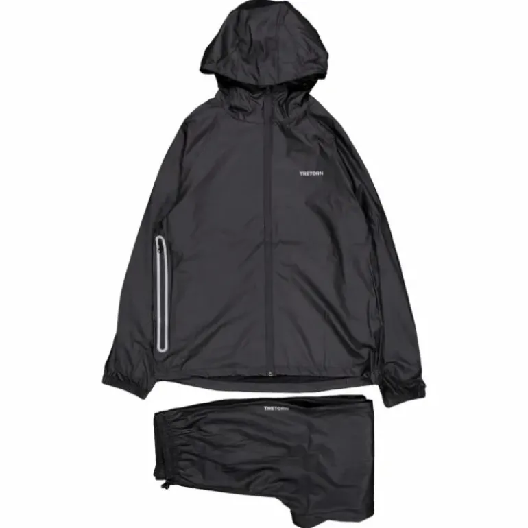 Packable Rainbreaker Set Black