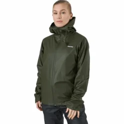 Packable Rainset Forest Green