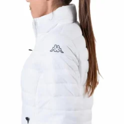 Padded Jacket Long Logo Avera White