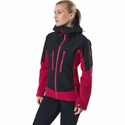 Pallas W Ii Warm Hybrid Jacket Cerise Pink - Black