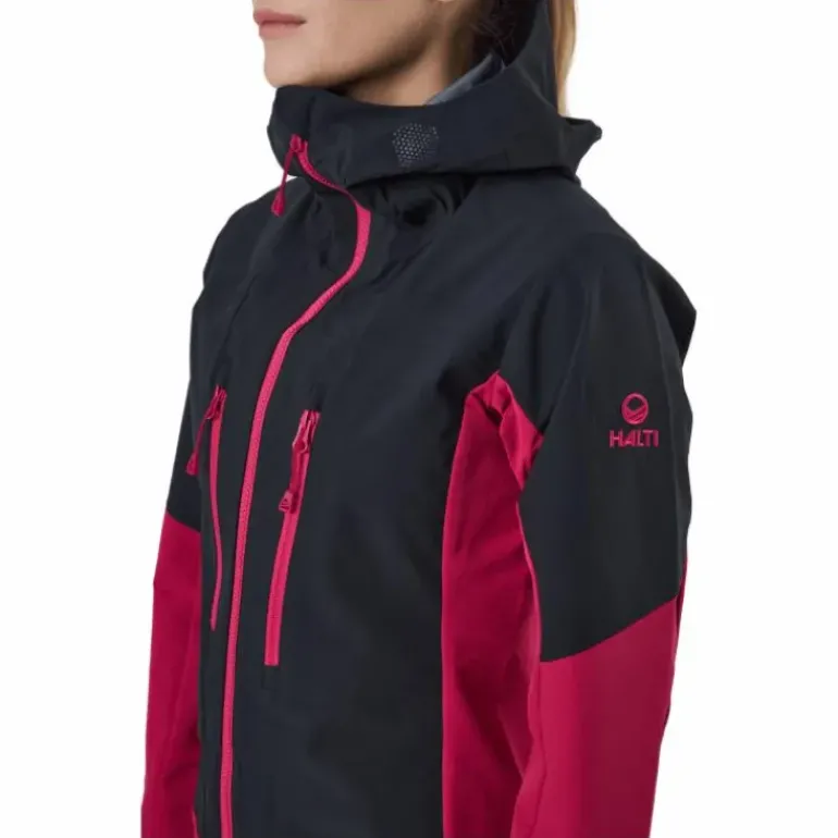 Pallas W Ii Warm Hybrid Jacket Cerise Pink - Black