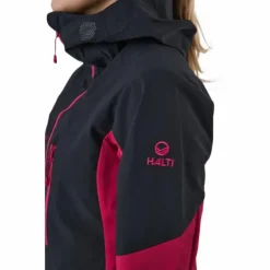 Pallas W Ii Warm Hybrid Jacket Cerise Pink - Black