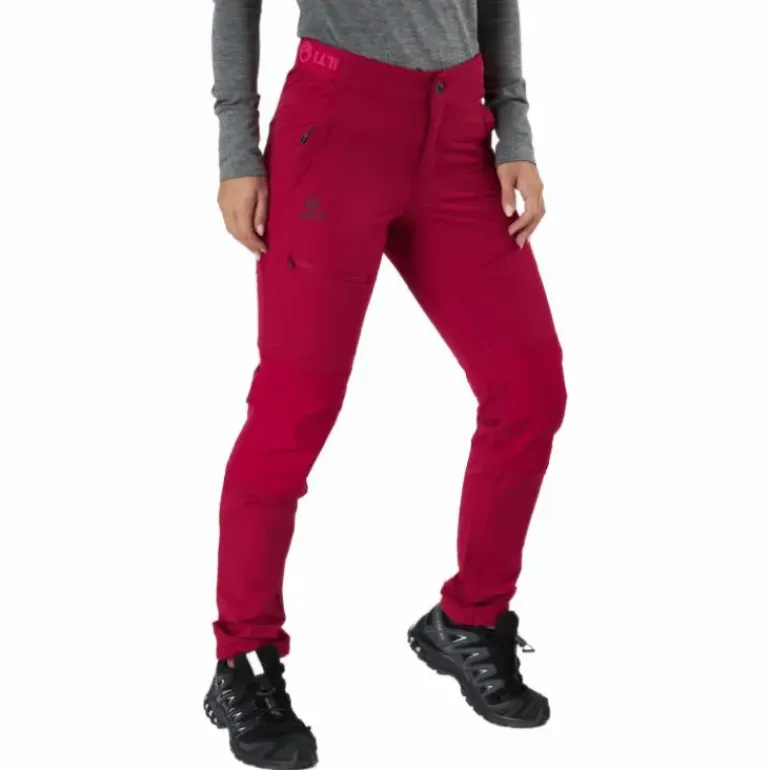 Pallas W Ii Warm Hybrid Pant Cerice Pink